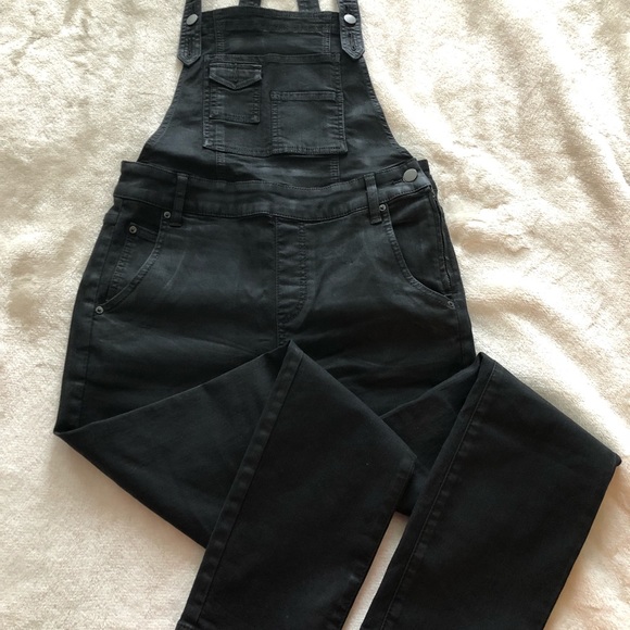Free People Denim - Free People Overalls - Black